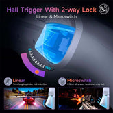 Mando EasySMX X20 - Gamepad con Botones Mecánicos para PC, Switch y Smartphone (Android e iOS)